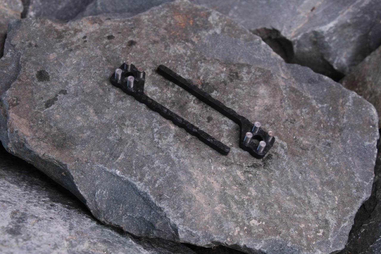 Half Channel Carbon Fiber Nautilus Spacers