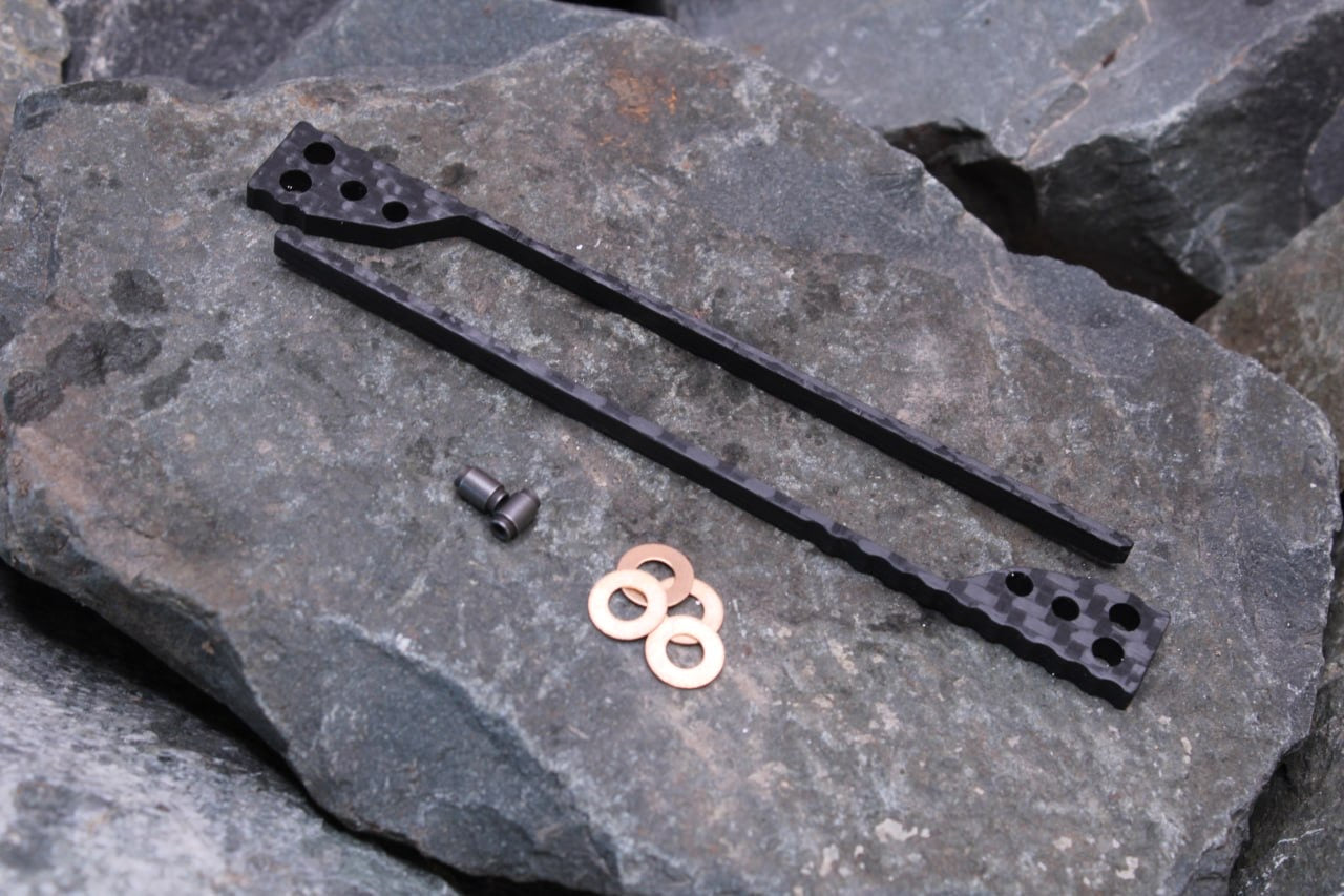 Replicant Thick Kit: CF Full Channel Spacers w/ thick hardware