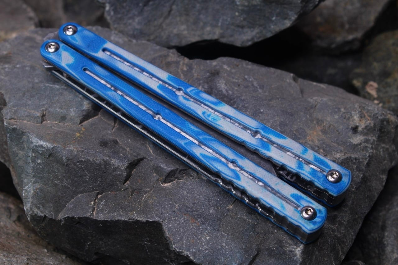 Premium G10 Kraken Handles: Marbled G10 w/Jeweling