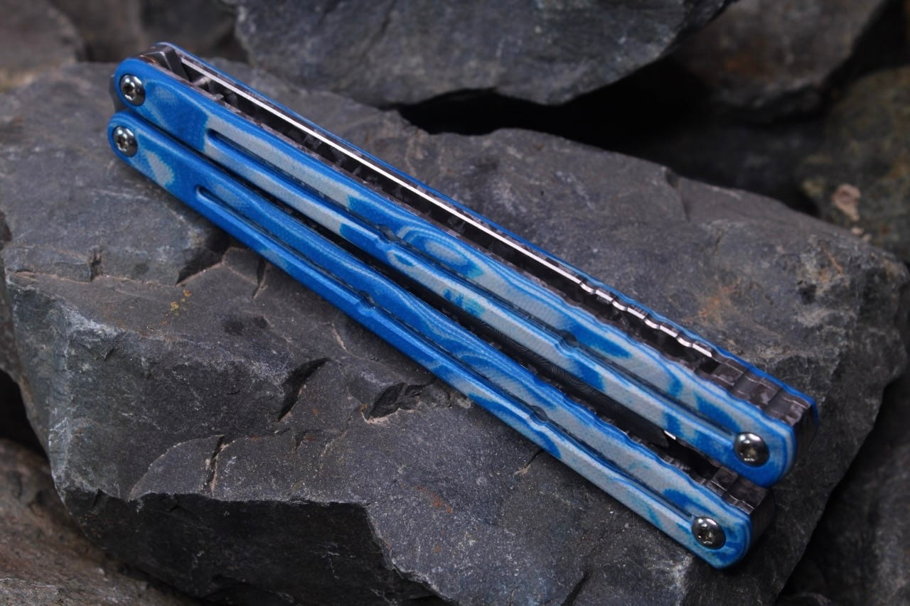 Premium G10 Kraken Handles: Marbled G10 w/Jeweling