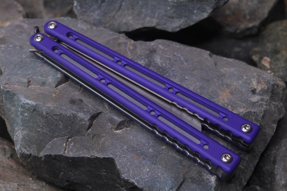 G10 Nautilus Handles: Purple G10