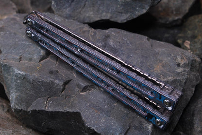 Premium Ti Nautilus Handles: Carbon Fiber w/Jeweling