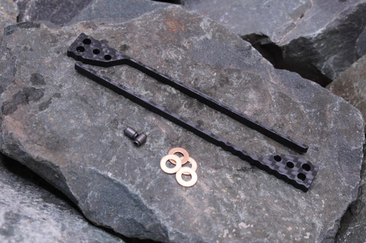 Replicant Thick Kit: CF Full Channel Spacers w/ thick hardware