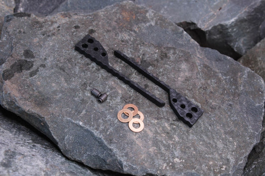 Replicant Thick Kit: CF Half Channel Spacers w/ thick hardware