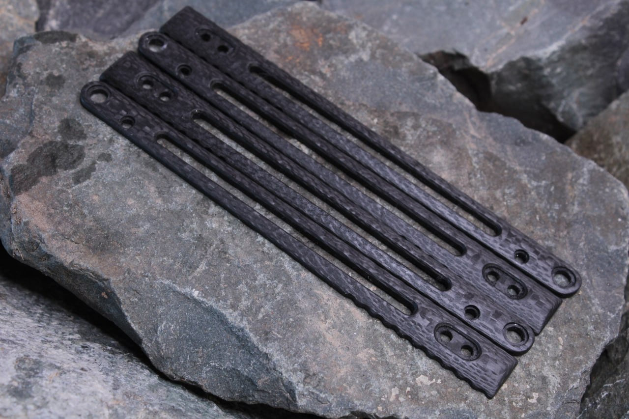 Carbon Fiber Slotted Replicant Scales